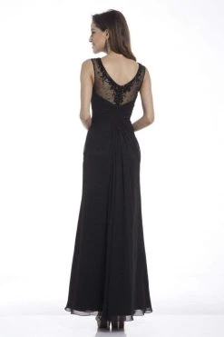 Cinderella Divine - 954 Beaded Lace Gathered Dress