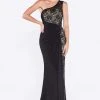 Cinderella Divine - Asymmetric Lace Sheath Evening Dress Formal Gowns 2 Cinderella Divine - Asymmetric Lace Sheath Evening Dress Formal Gowns