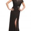 Formal Gowns Cinderella Divine - Bedazzled Illusion Bateau Sheath Dress 2 Formal Gowns Cinderella Divine - Bedazzled Illusion Bateau Sheath Dress