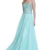 Cinderella Divine - C205 Beaded Strapless A-Line Gown Formal Gowns