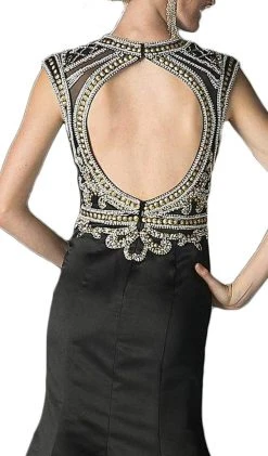 Cinderella Divine - CK21 Embellished Fitted Mermaid Evening Gown 11 Cinderella Divine - CK21 Embellished Fitted Mermaid Evening Gown