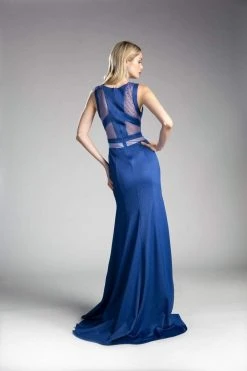 Cinderella Divine - Embellished Jewel Neck Sheath Dress 13 Cinderella Divine - Embellished Jewel Neck Sheath Dress