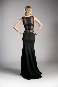 Cinderella Divine - Embellished Jewel Neck Sheath Dress 10 Cinderella Divine - Embellished Jewel Neck Sheath Dress