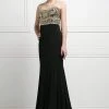 Formal Gowns Cinderella Divine - Fitted Embellished Strapless Evening Dress 2 Formal Gowns Cinderella Divine - Fitted Embellished Strapless Evening Dress
