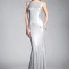 Cinderella Divine - Fitted Side Laced Up Evening Dress