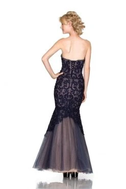 Cinderella Divine - KC1701 Beaded Lace Sweetheart Mermaid Gown