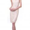 Cocktail Dresses Cinderella Divine - Sleeveless Embellished V-neck Sheath Dress 2 Cocktail Dresses Cinderella Divine - Sleeveless Embellished V-neck Sheath Dress