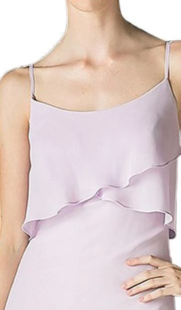 Cinderella Divine - Sleeveless Surplice Ruffled Bodice A-Line Long Formal Dress Formal Gowns 8 Cinderella Divine - Sleeveless Surplice Ruffled Bodice A-Line Long Formal Dress Formal Gowns