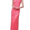 Cinderella Divine - Soutache Adorned Long Sheath Dress