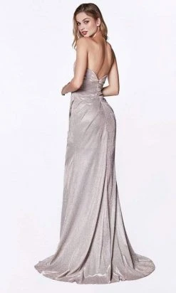 Cinderella Divine - Strapless Sweetheart Glitter Trumpet Dress CF331 10 Cinderella Divine - Strapless Sweetheart Glitter Trumpet Dress CF331