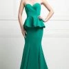 Cinderella Divine - Strapless Sweetheart Peplum Trumpet Dress 2 Cinderella Divine - Strapless Sweetheart Peplum Trumpet Dress