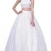 Cinderella Divine - Two Piece Beaded High Halter Ballgown Formal Gowns 2 Cinderella Divine - Two Piece Beaded High Halter Ballgown Formal Gowns