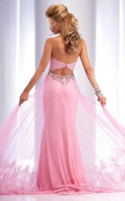 Clarisse - 2734 Bedazzled Sweetheart Dress