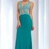 Formal Gowns Clarisse - 2805 Sparkling Sheath Dress 2 Formal Gowns Clarisse - 2805 Sparkling Sheath Dress