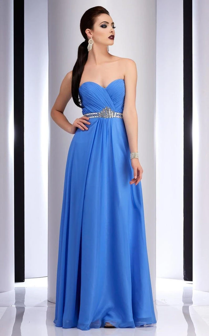Formal Gowns Clarisse - 2827 Ruched Sweetheart A-line Dress 3 Formal Gowns Clarisse - 2827 Ruched Sweetheart A-line Dress