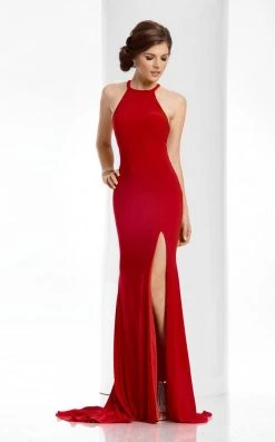 Formal Gowns Clarisse - 3106 Keyhole Cutout Halter Gown 9 Formal Gowns Clarisse - 3106 Keyhole Cutout Halter Gown