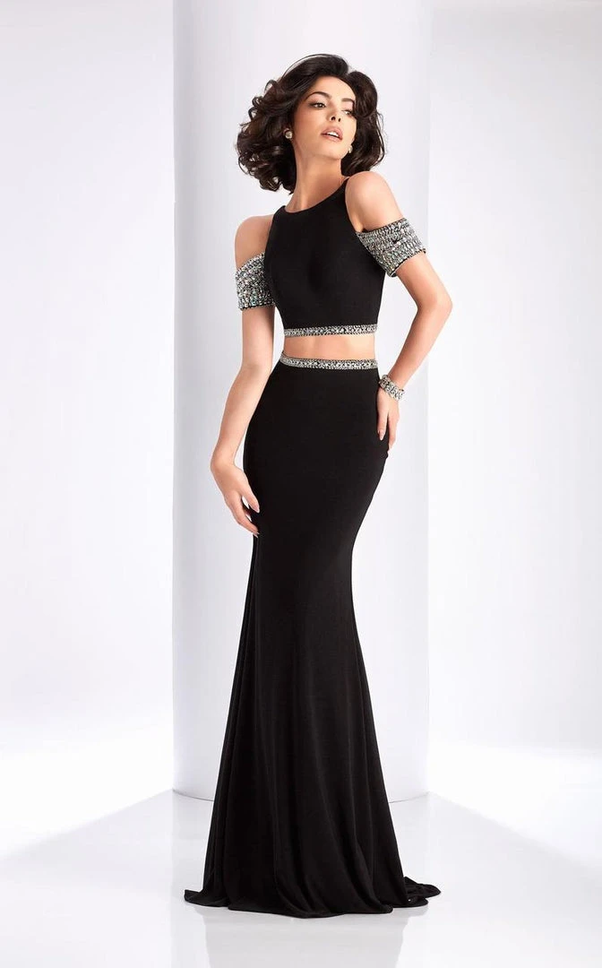Clarisse - 3109 Two Piece Bejeweled Dress 4 Clarisse - 3109 Two Piece Bejeweled Dress