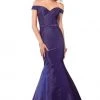 Formal Gowns Clarisse - 3443 Off Shoulder Taffeta Mermaid Gown