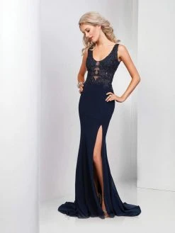 Clarisse - 3575 Lace Scoop Sheath Dress 9 Clarisse - 3575 Lace Scoop Sheath Dress