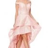Formal Gowns Clarisse - 3730 Off Shoulder Versatile High-low Ballgown