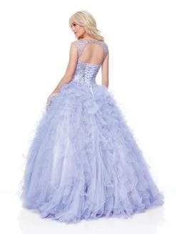 Clarisse - 3810 Embellished Sweetheart Ruffled Ballgown