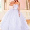 Clarisse - 3811 Strapless Sweetheart Beaded Corset Ballgown Formal Gowns