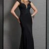 Formal Gowns Clarisse - 6324 Embellished Illusion Bateau Dress 2 Formal Gowns Clarisse - 6324 Embellished Illusion Bateau Dress