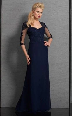 Clarisse - 6328 Lace Applique Sweetheart Evening Gown Formal Gowns