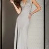 Formal Gowns Clarisse - M6248 Crystal Lace Sheath Dress 2 Formal Gowns Clarisse - M6248 Crystal Lace Sheath Dress