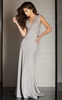 Formal Gowns Clarisse - M6248 Crystal Lace Sheath Dress