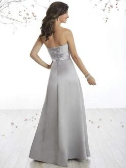Formal Gowns Damas - 52416 Pleated Sweetheart Satin A-line Dress