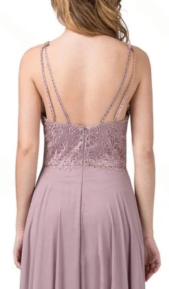 Formal Gowns Dancing Queen - 2678 Beaded Halter A-Line Prom Dress 10 Formal Gowns Dancing Queen - 2678 Beaded Halter A-Line Prom Dress