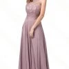 Formal Gowns Dancing Queen - 2678 Beaded Halter A-Line Prom Dress