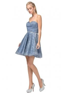 Cocktail Dresses Dancing Queen - 3136 Embellished Strapless Sweetheart A-line Dress 13 Cocktail Dresses Dancing Queen - 3136 Embellished Strapless Sweetheart A-line Dress