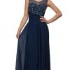 Formal Gowns Dancing Queen - Asymmetrically Ruched Illusion A-Line Prom Dress 8816 - 1 Pc Navy In Size S Available 2 Formal Gowns Dancing Queen - Asymmetrically Ruched Illusion A-Line Prom Dress 8816 - 1 Pc Navy In Size S Available