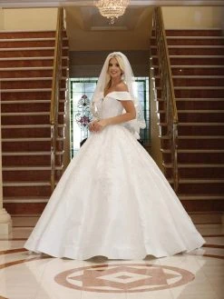 Dancing Queen - Embellished Off-Shoulder Ballgown 158 - 1 Pc Off White In Size M Available 8 Dancing Queen - Embellished Off-Shoulder Ballgown 158 - 1 Pc Off White In Size M Available