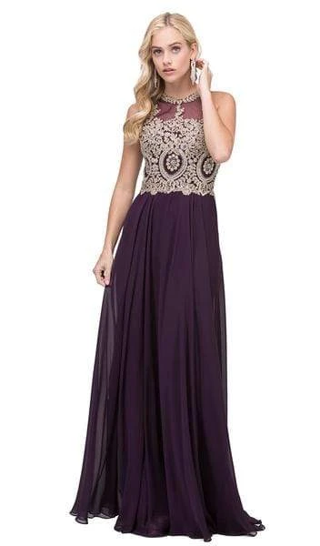 Formal Gowns Dancing Queen - Sleeveless Illusion Jewel Lace Ornate Prom Gown 2234 - 2 Pcs Blush In Size XS And 3XL Available 12 Formal Gowns Dancing Queen - Sleeveless Illusion Jewel Lace Ornate Prom Gown 2234 - 2 Pcs Blush In Size XS And 3XL Available