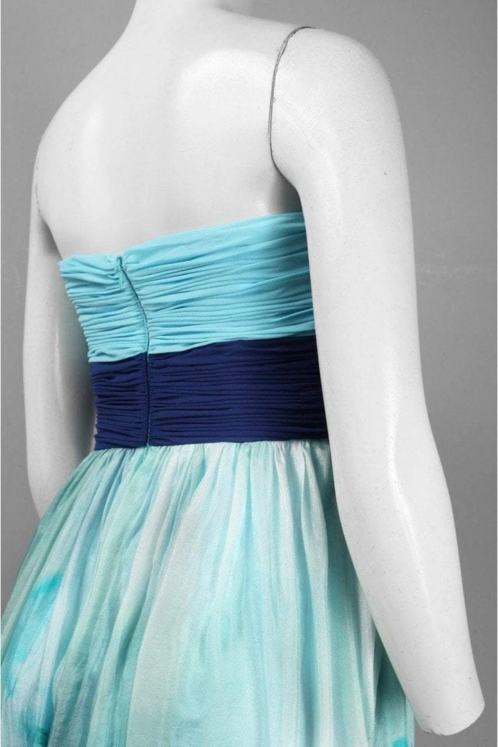 Decode 1.8 - 181983 Floral Printed Chiffon A-line Dress 5 Decode 1.8 - 181983 Floral Printed Chiffon A-line Dress