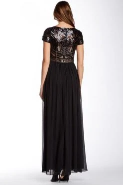 Decode 1.8 - 182481D Illusion Bateau Chiffon A-line Dress Formal Gowns 6 Decode 1.8 - 182481D Illusion Bateau Chiffon A-line Dress Formal Gowns