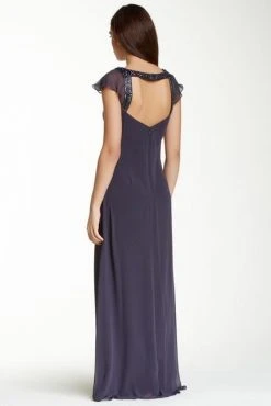 Decode 1.8 - 182648 Beaded Ruched Twisted Chiffon Dress Formal Gowns 6 Decode 1.8 - 182648 Beaded Ruched Twisted Chiffon Dress Formal Gowns