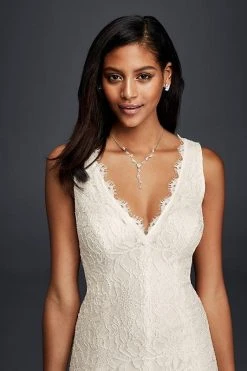 Decode 1.8 - 183626 Allover Lace V Neck Sheath Dress Formal Gowns 9 Decode 1.8 - 183626 Allover Lace V Neck Sheath Dress Formal Gowns