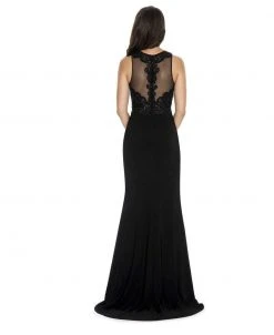 Decode 1.8 - 184116 Sleeveless Jewel Illusion Evening Dress Formal Gowns