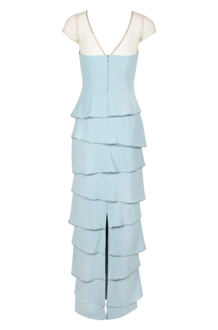 Formal Gowns Decode 1.8 - 184479 Embellished Tiered Sheath Dress 6 Formal Gowns Decode 1.8 - 184479 Embellished Tiered Sheath Dress