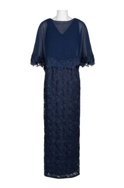 Formal Gowns Decode 1.8 - 184667 Floral Lace Embroidered Column Dress 9 Formal Gowns Decode 1.8 - 184667 Floral Lace Embroidered Column Dress