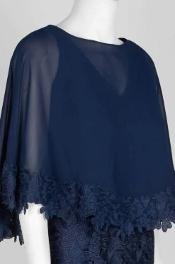 Formal Gowns Decode 1.8 - 184667 Floral Lace Embroidered Column Dress 11 Formal Gowns Decode 1.8 - 184667 Floral Lace Embroidered Column Dress