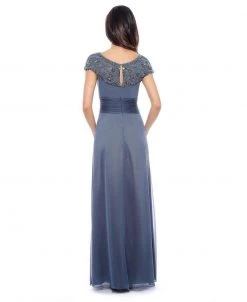 Decode 1.8 - Embellished Ruched Gown 182752SM