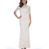 Decode 1.8 - Half Sleeve Floral Lace Sheath Dress 182949 1 Decode 1.8 - Half Sleeve Floral Lace Sheath Dress 182949