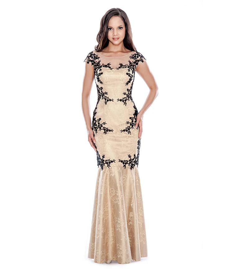 Decode 1.8 - Illusion Lace Gown 183113 Formal Gowns 3 Decode 1.8 - Illusion Lace Gown 183113 Formal Gowns