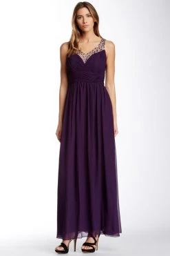 Formal Gowns Decode 1.8 - Jewel Neck A-Line Dress 182562