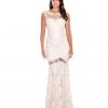 Decode 1.8 - Lace Embellished Illusion Bateau Neck Dress 183368